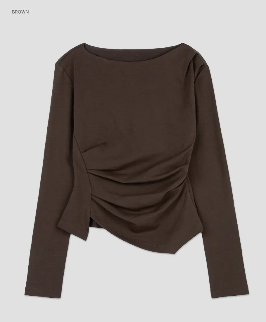 MUSINSA公式 | ATELIER NAIN LOND2 WAIST TUCK BLOUSE (Z-BL-4287)