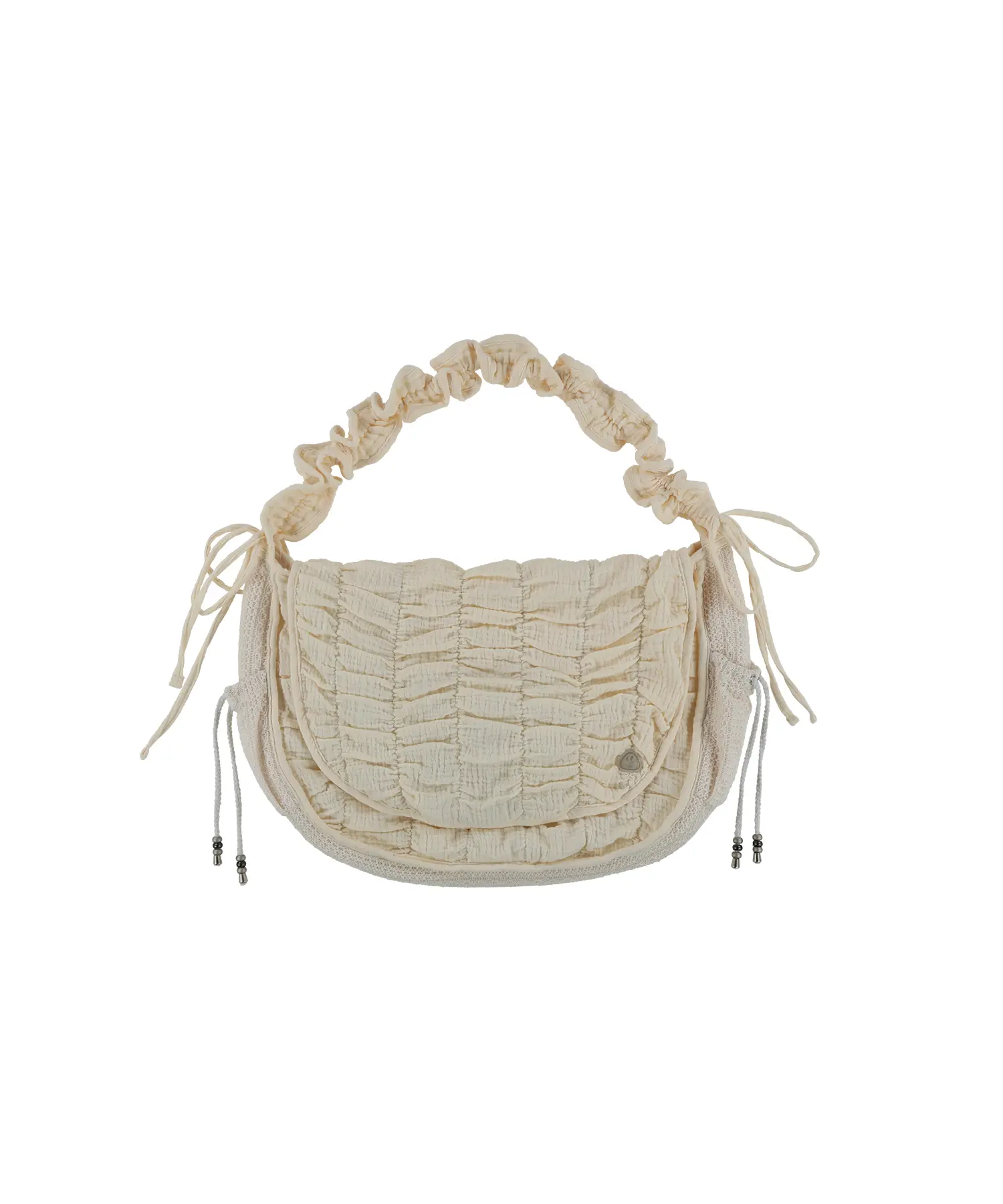 MUSINSA公式 | COYSEIO QUILTED CROSS BAG IVORY
