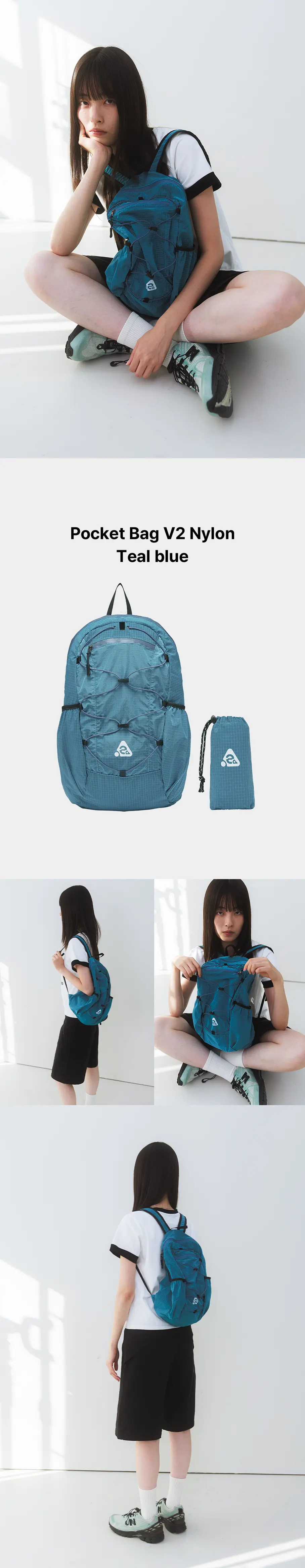 MUSINSA公式 | HEISAN 超軽量コンパクトポケットバッグ V2 ナイロン