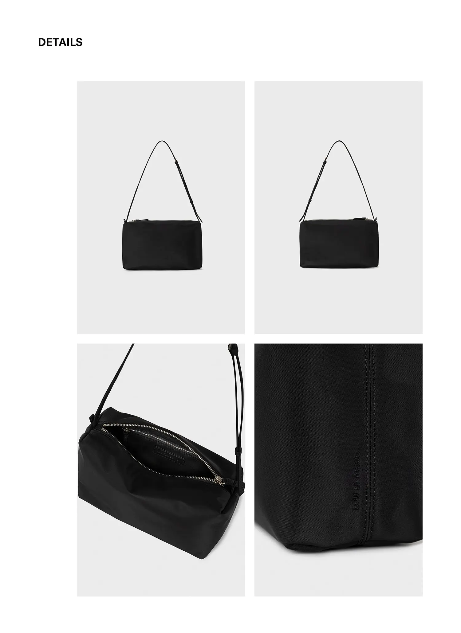MUSINSA公式 | LOW CLASSIC CARAMEL BOX BAG_BLACK [LC267BA03BK]