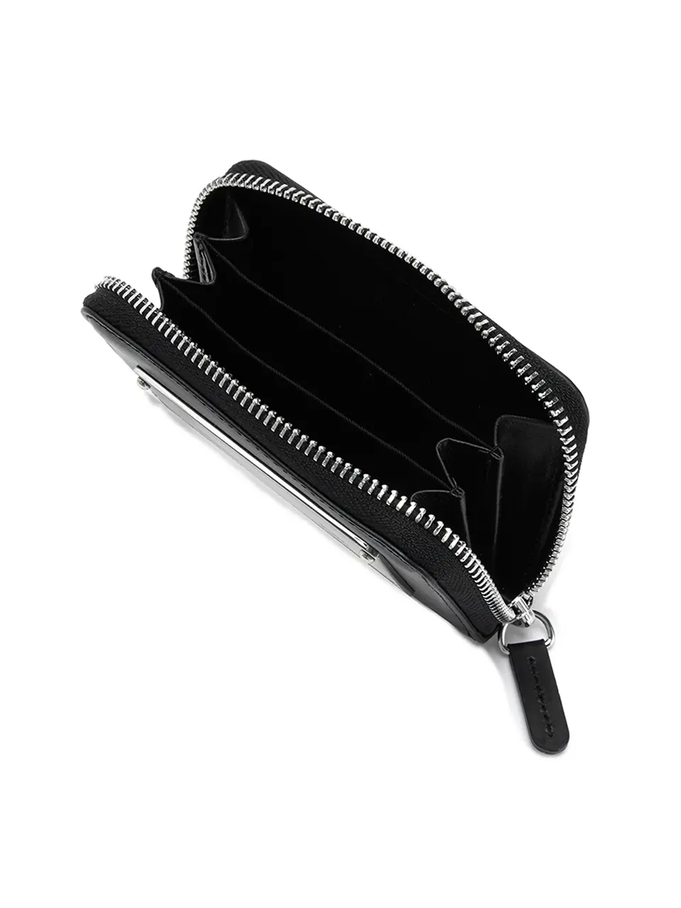 MUSINSA | MATIN KIM VINTAGE COMPACT WALLET IN BLACK
