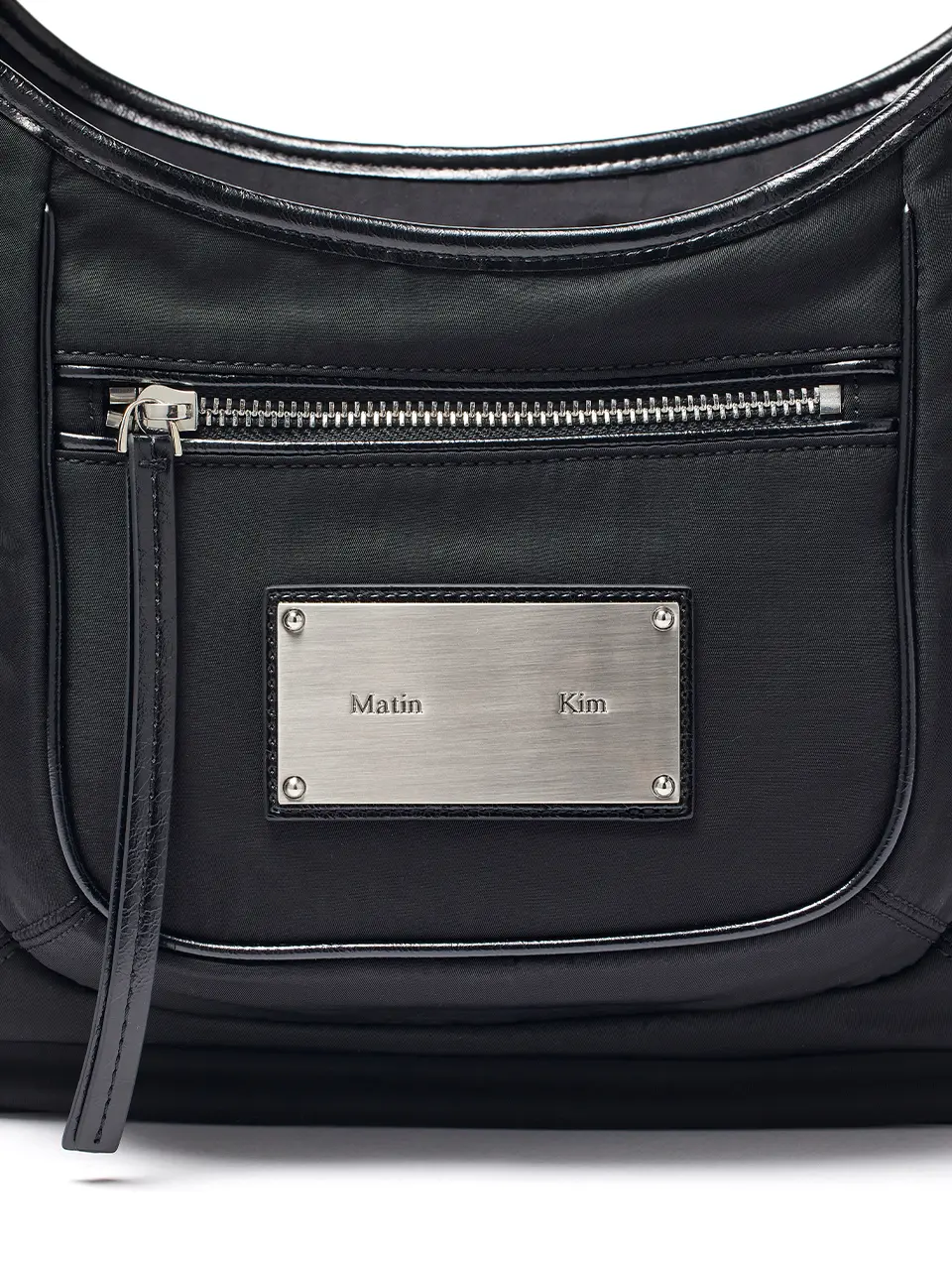 MUSINSA公式 | MATIN KIM NYLON POCKET BAG IN BLACK