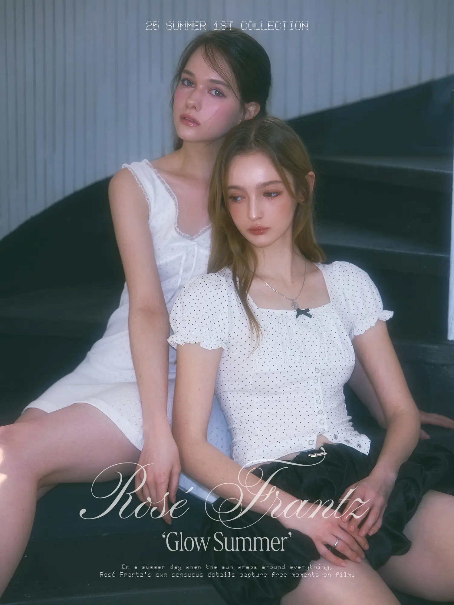 MUSINSA | ROSÉ FRANTZ Frill Shirring Sleeveless [Black]