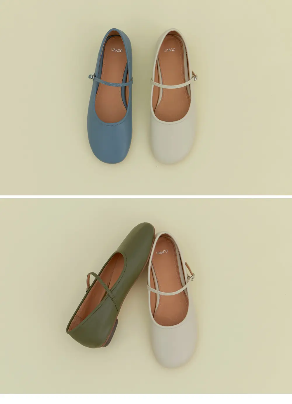 Mary jane flat shoes